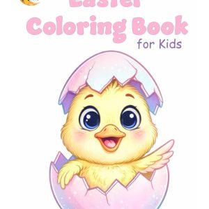 Easter Coloring Book Front Cover