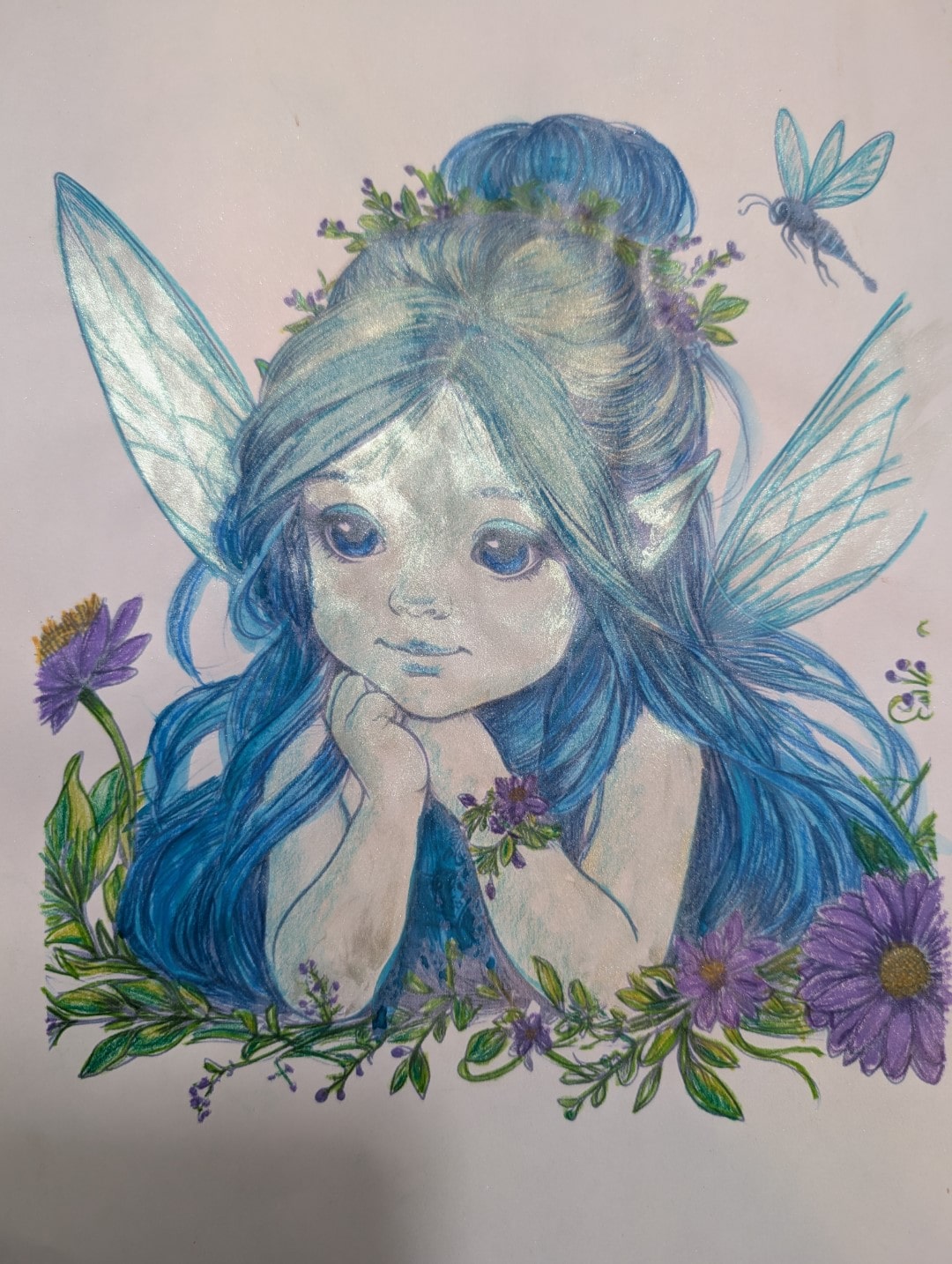 Young Aquamarine Fairy